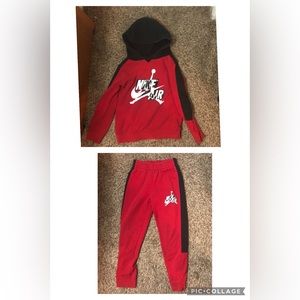 Nike Air Jordan Jump Jumpman classic fleece jump suit.